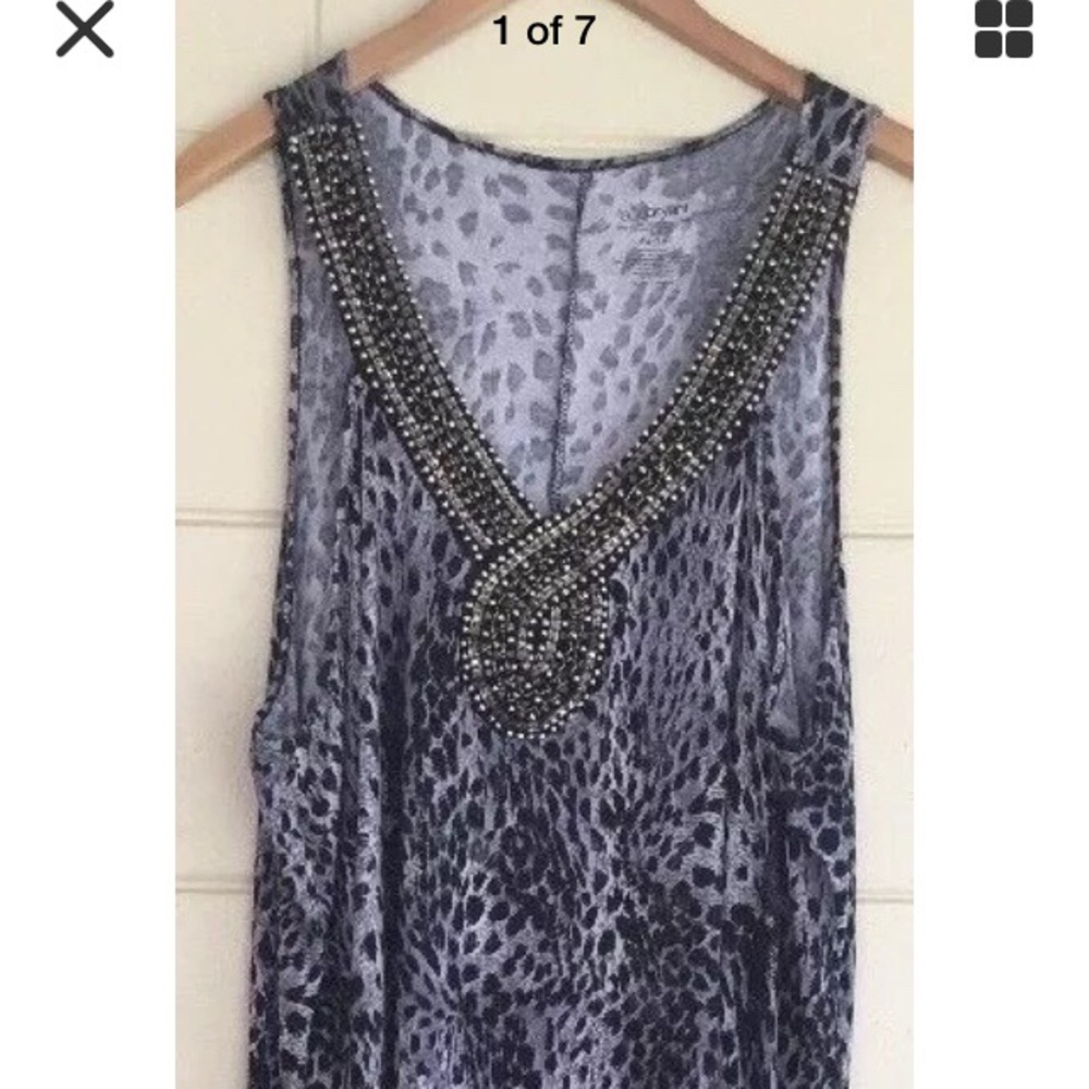 Lane Bryant animal print top